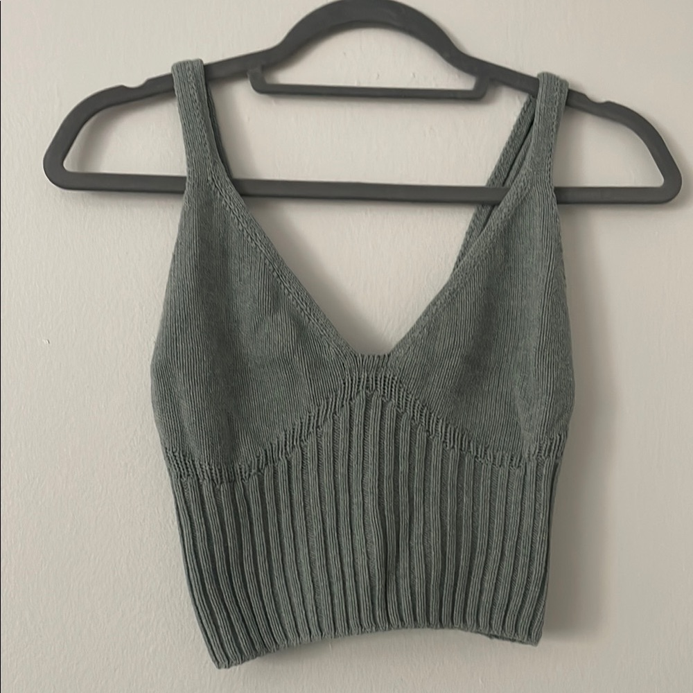 NWOT Kotn Cotton Knit Crop Top